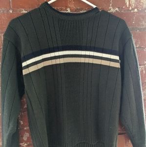 Dark green sweater